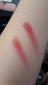 NARS Taos - Swatches on arm